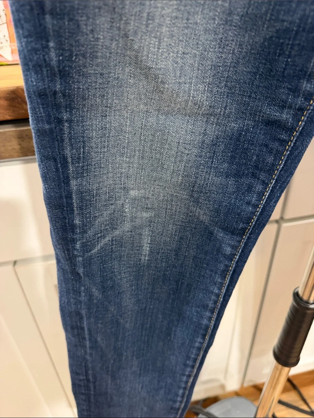 Ralph Lauren Tompkins Dark Blue Skinny Jeans size 31